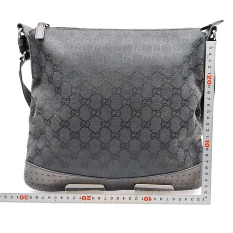 fake black gucci cross purse|gucci black canvas crossbody bag.